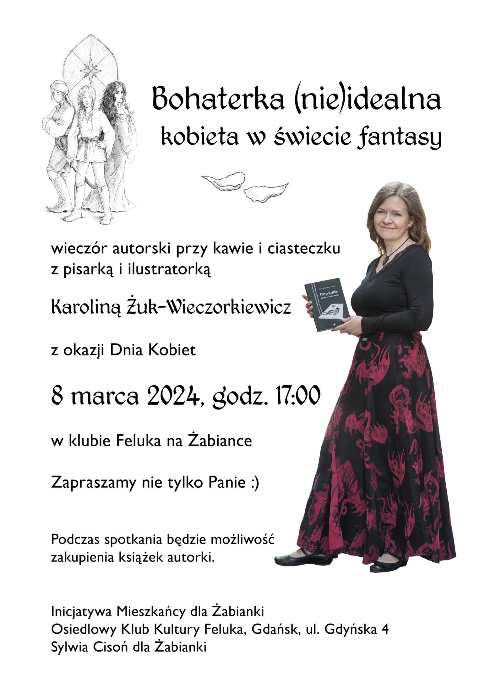 Bohaterka (nie)idealna – kobieta w świecie fantasy. Spotkanie 8 marca