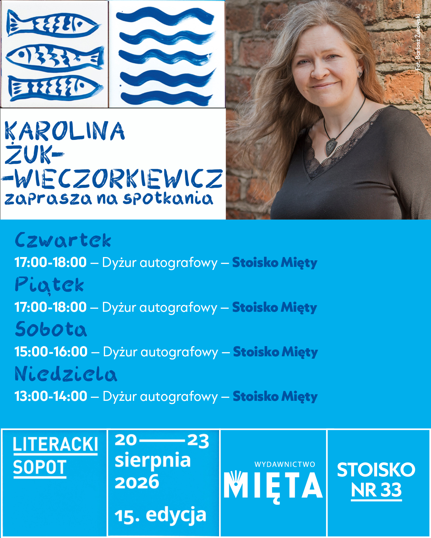 Literacki Sopot – dyżury autografowe
